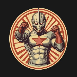 Ultraman Fanart Parody Propaganda Style T-Shirt