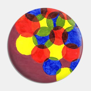 Primary Circles Pin