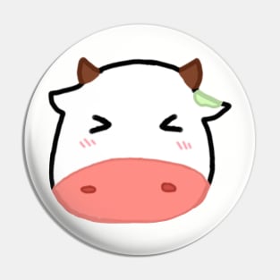 Light Green Cow Pin