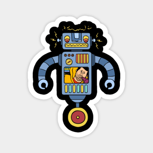 GDWH Cartoon Robot (dark colored) Magnet