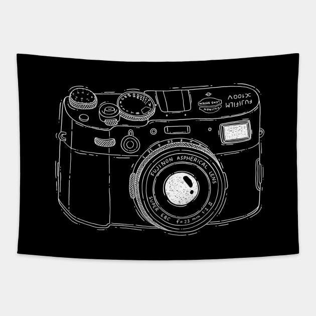 Fujifilm X100V Tapestry by Tania Tania