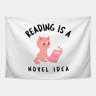 Reading Is a Novel Idea Tapestry