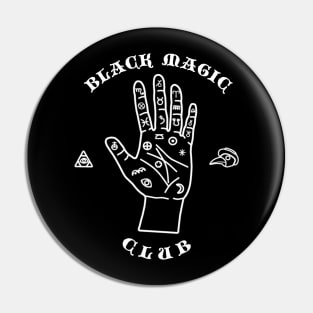 Black Magic Club Pin