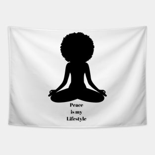 Peace is my Lifestyle Tapestry