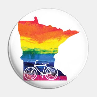 Minnesota Pride Bike Pin
