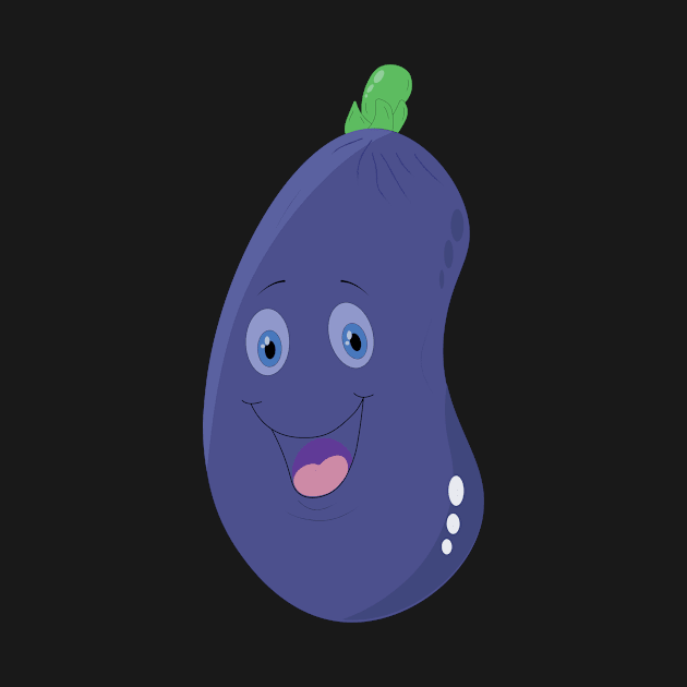 eggplant illustration by illustrations-boom