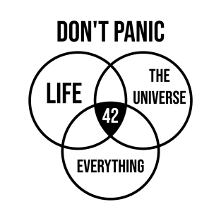 42 The Answer To Life,The Universe & Everything ,science T-Shirt
