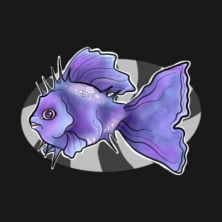 purple glowing fish T-Shirt