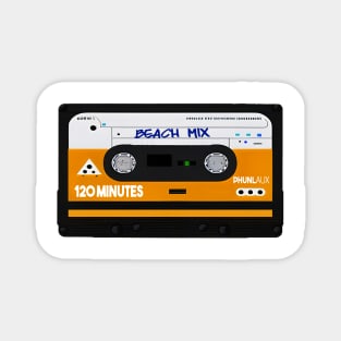 Beach Mix Tape Magnet