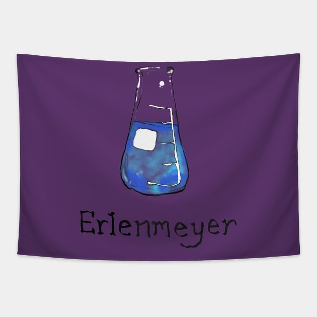 Erlenmeyer flask Tapestry by M-ken