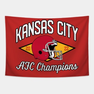 Kansas City Chiefs AFC Champions Tapestry