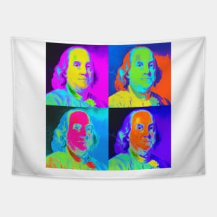 Pop Art - Benjamin Franklin Tapestry