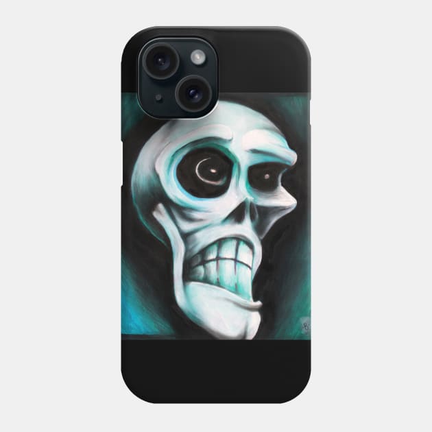 Stress of the Fear of Death Phone Case by Bradonia