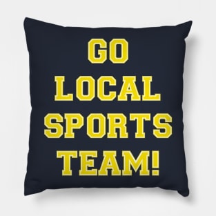 Go Sports! - Yellow Pillow