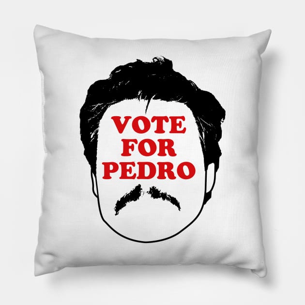 Vote For Pedro Pascal Pillow by scribblejuice