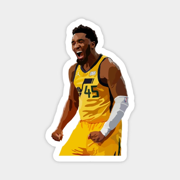 Spida Mitchell Magnet by HubstheMexicano