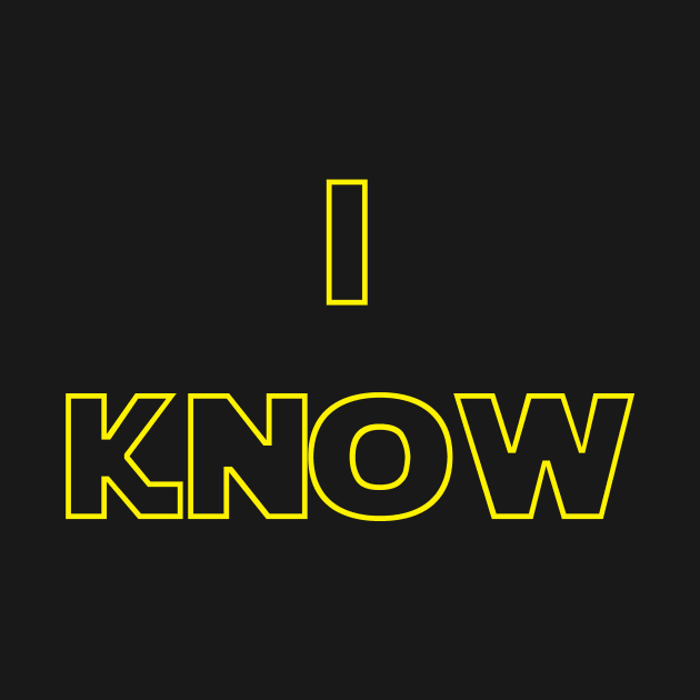 i know by horrorshirt