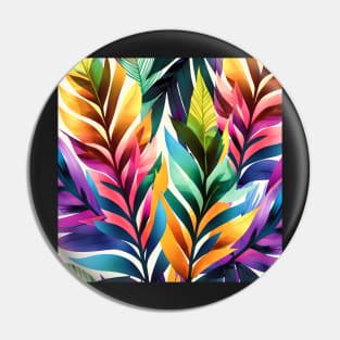 Rainbow Foliage Pin