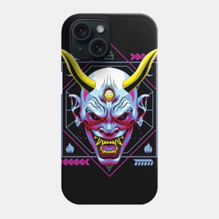 hanya mask oni Phone Case