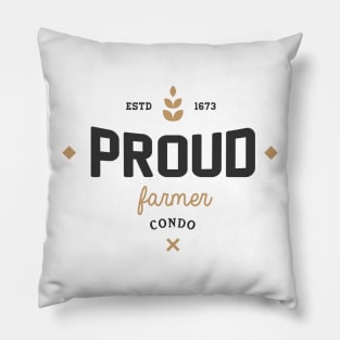 Proud Farmer Pillow