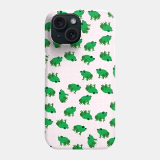 Cute Frog Pattern Phone Case