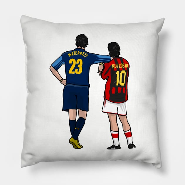 Materazzi and rui Pillow by Rsclstar
