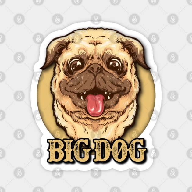 Big Dog Clothing Magnet by Genio01