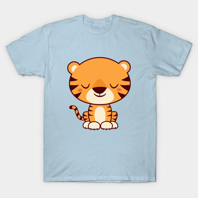 Disover Kawaii Cute and Adorable Tiger - Tiger - T-Shirt