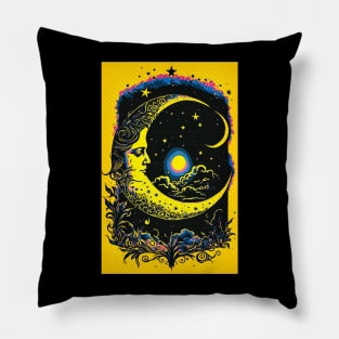 Moon & Stars 03 Pillow