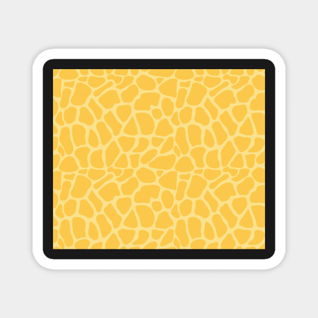 Modern Animal Skin Pattern Giraffe Magnet by Lemonflowerlove