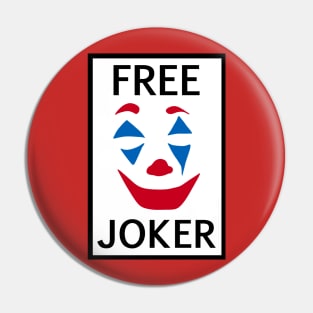 Free the clown Pin