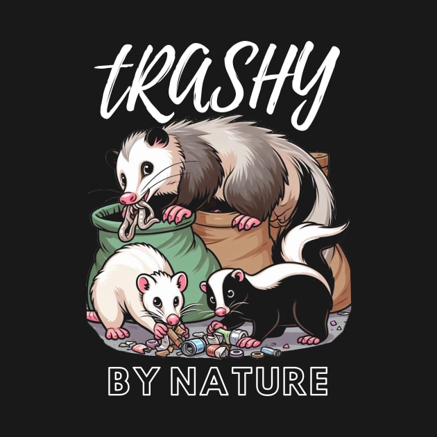 Trashy nature by Jam3x