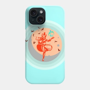 Witch and Moon Phone Case