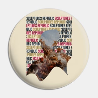 David sculpture graphic design Pin