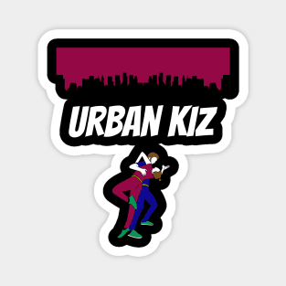 Urban Kiz with dancing couple | Kizomba | Skyline Tarraxinha Magnet