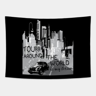 Tour around the world Tapestry