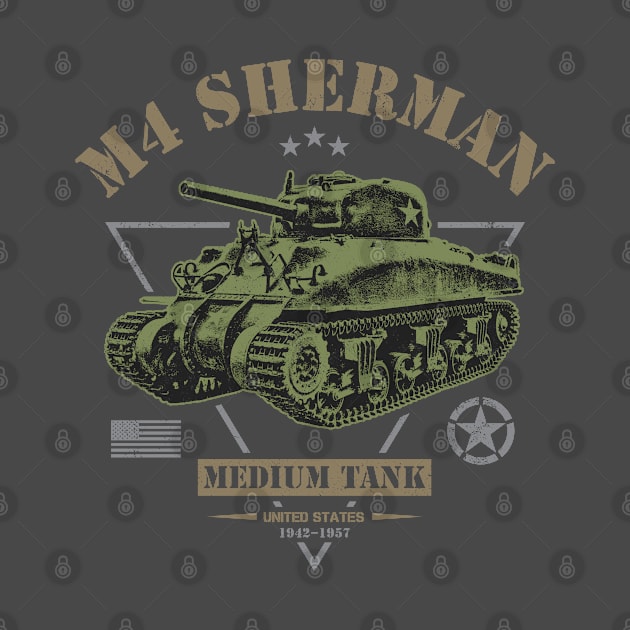 M4 Sherman WW2 by Military Style Designs