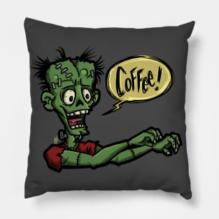 Frankenstein's Monster Coffee Pillow