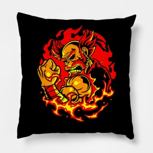 heihachi mishima x simpsons Pillow