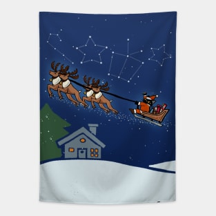 Whim Santa Tapestry