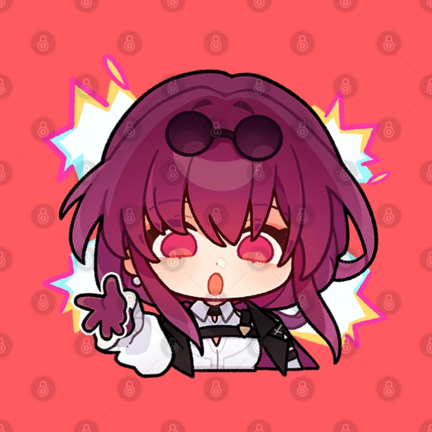 Honkai Star Rail Chibi Kafka 3 by HoyoStan