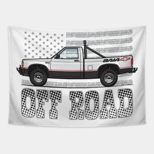 Off Road-White Tapestry