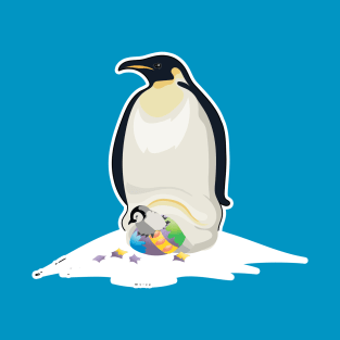 Emperor Penguin Easter T-Shirt