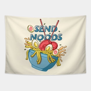 Send Noods Ramen Noodles Tapestry