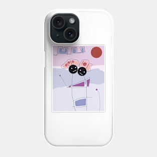 Kids New Hats Stick Figure Phone Case