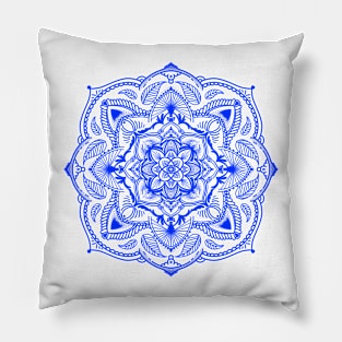 Royal Blue Mandala Pillow