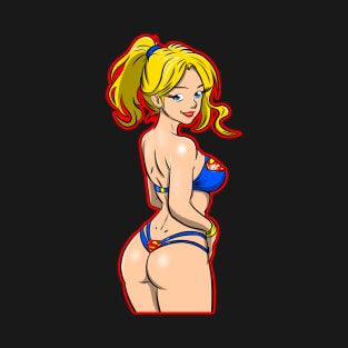 Swimsuit Supergirl T-Shirt