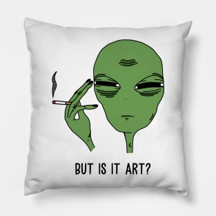 But Is It Art? Pillow