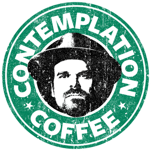 Contemplation Coffee Magnet