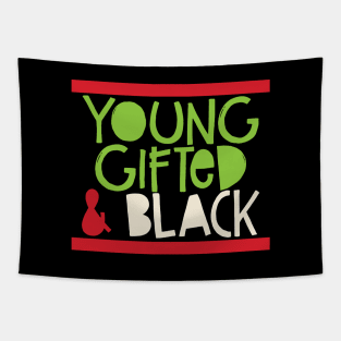 'Young Gifted & Black' Inspirational Gifted Tapestry